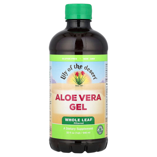 Lily of the Desert, Aloe Vera Gel, Whole Leaf Filtered, 32 fl oz (946 ml) - Image 1