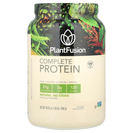 PlantFusion, Complete Protein, Natural, 1.85 lb (840 g) - Image 1