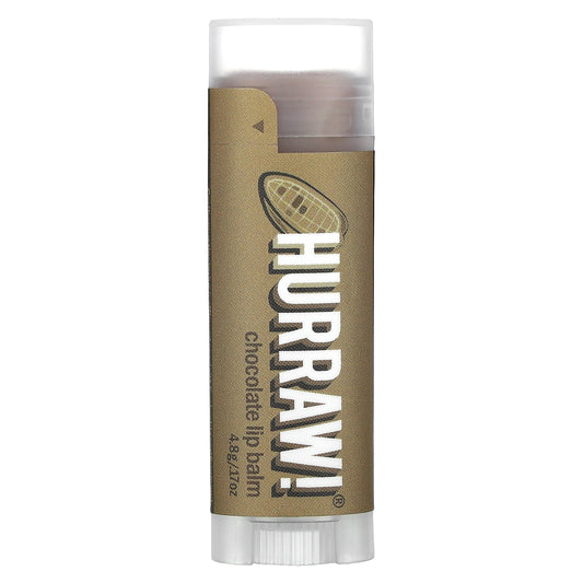 Hurraw! Organic Chocolate Lip Balm for Moisturized Smiles - Image 1