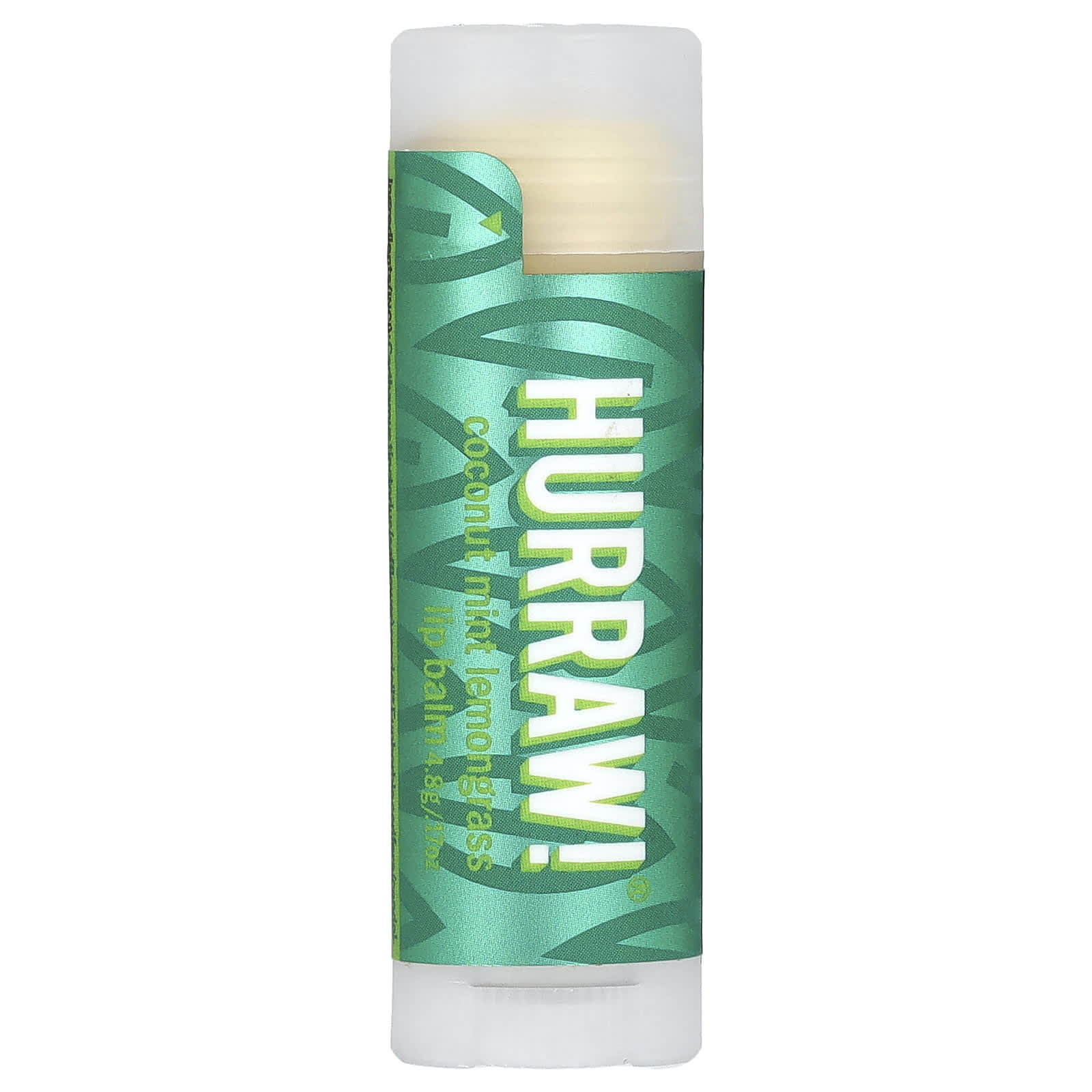 Certified Organic Coconut Mint Lemongrass Lip Balm by Hurraw! - Image 1