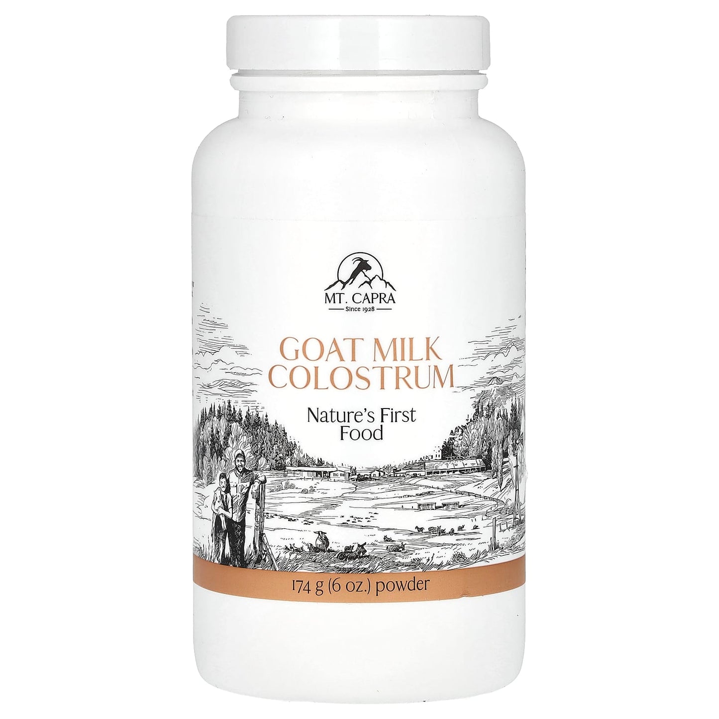 Mt. Capra, Goat Milk Colostrum Powder, 6 oz (174 g) - Image 1
