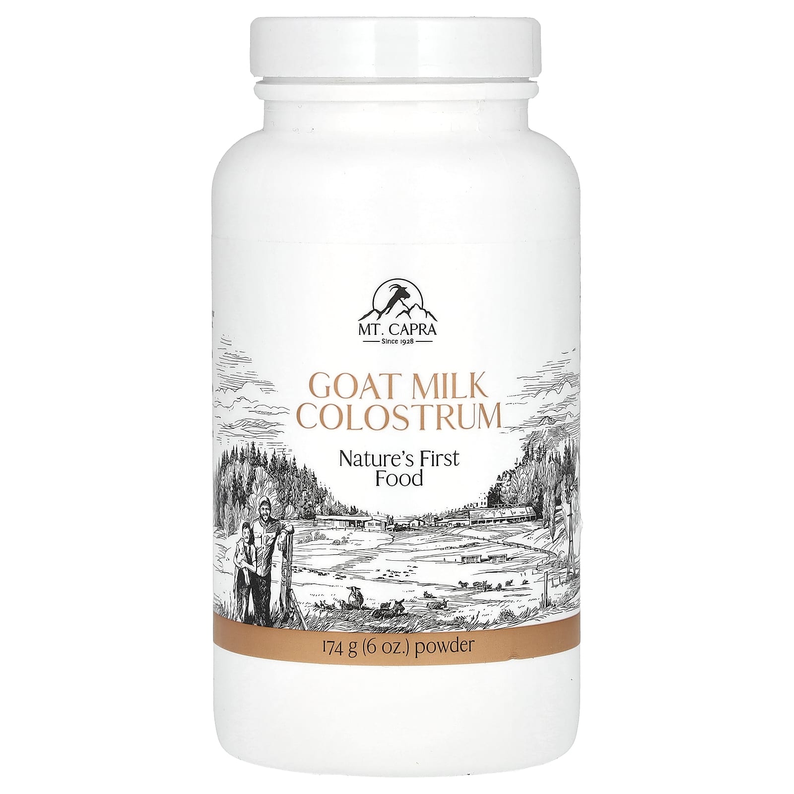 Mt. Capra, Goat Milk Colostrum Powder, 6 oz (174 g) - Image 1
