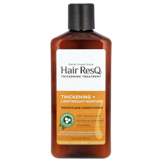 Petal Fresh, Hair ResQ®, Thickening Treatment, Thickening + Lightweight Moisture Weightless Conditioner, For Thinning Hair, 12 fl oz (355 ml) - Image 1