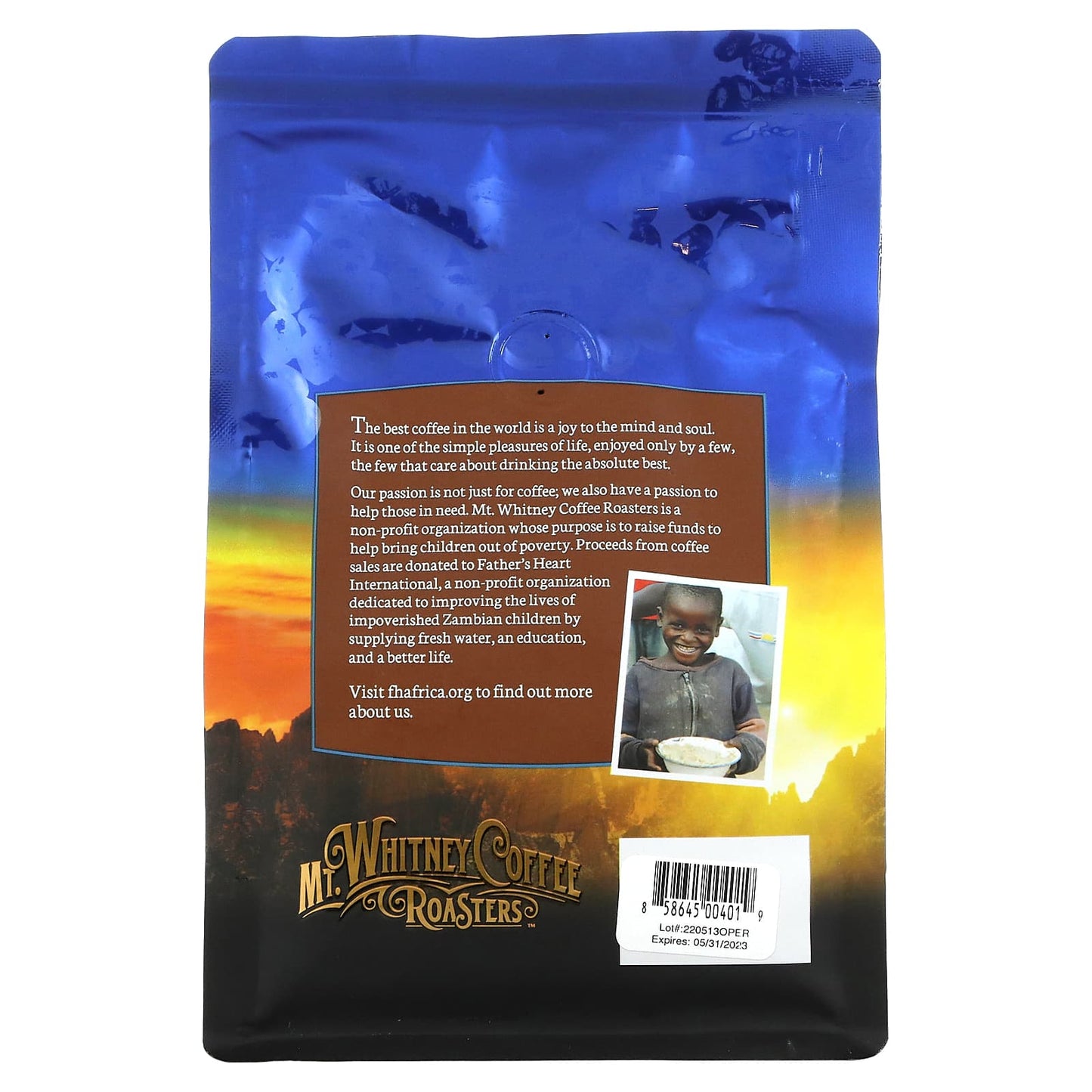 Mt. Whitney Coffee Roasters, Organic Peru, Ground Coffee, Medium Roast, 12 oz (340 g) - Image 2