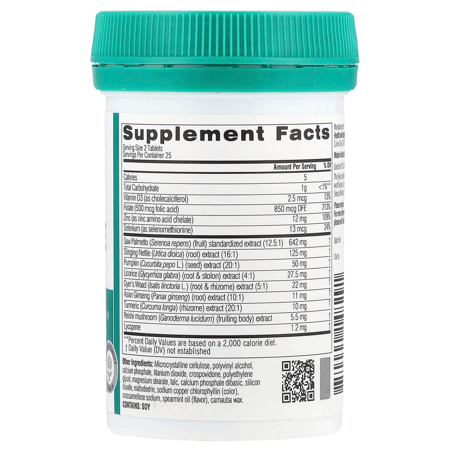 Swisse, Ultiboost®, Prostate, 50 Tablets - Image 2