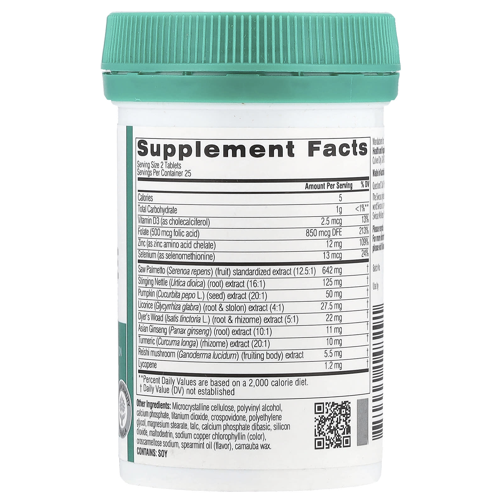 Swisse, Ultiboost®, Prostate, 50 Tablets - Image 2