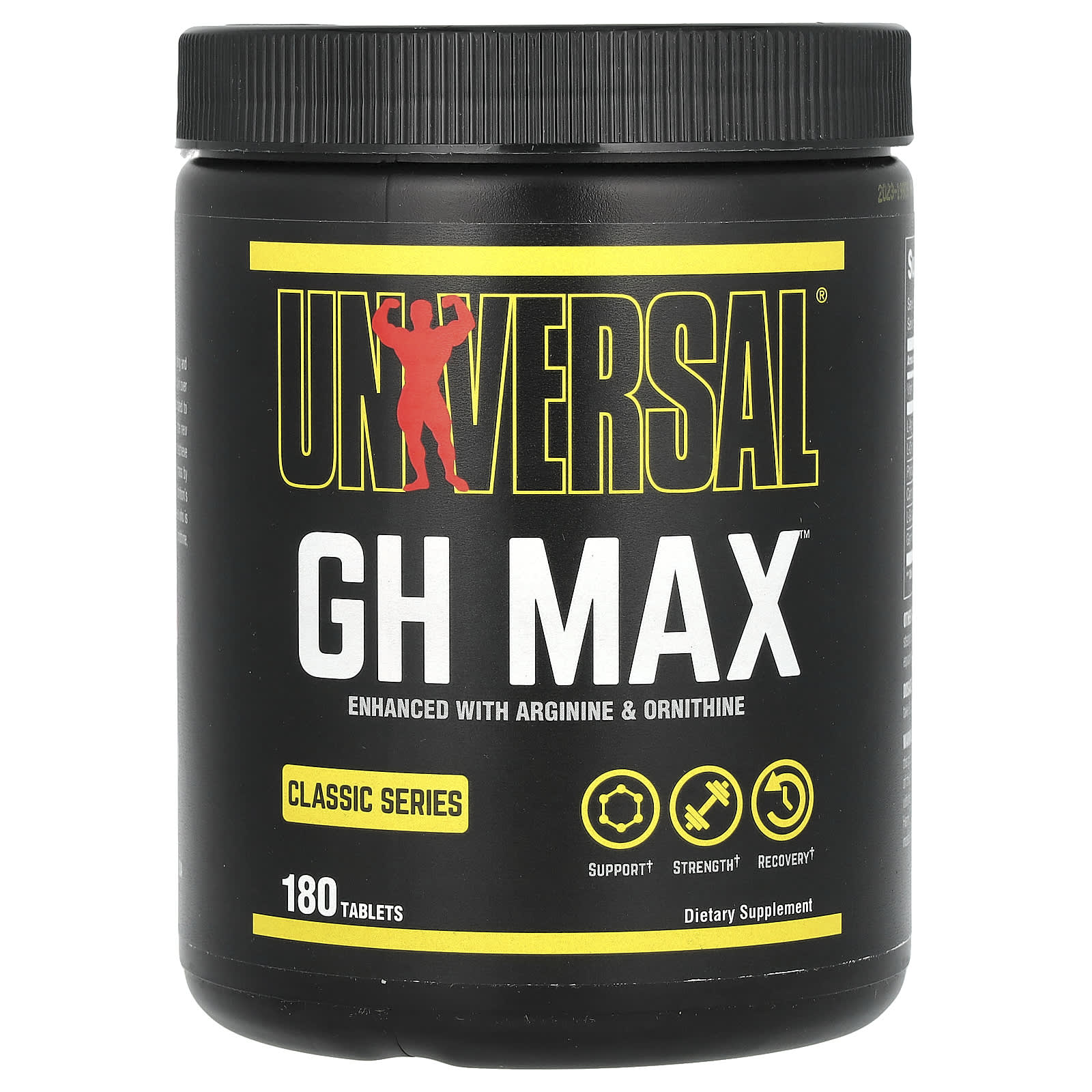 Universal U, Classic Series, GH Max, 180 Tablets - Image 1