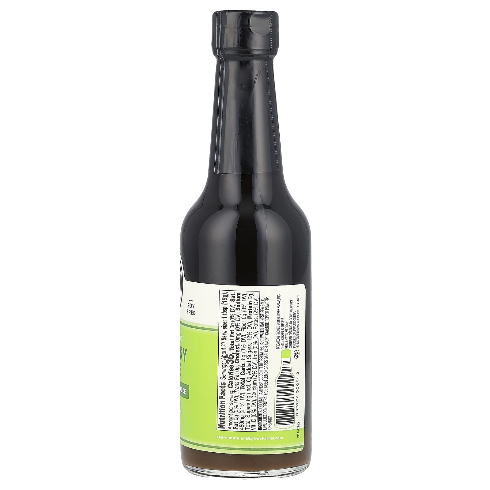 Big Tree Farms Organic Ginger Lime Marinade Sauce 10 fl oz (296 ml) - Image 2