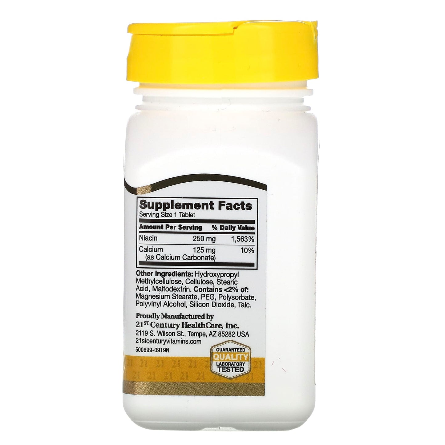 Prolonged Release Niacin 250mg for Energy & Circulatory Support - Image 2