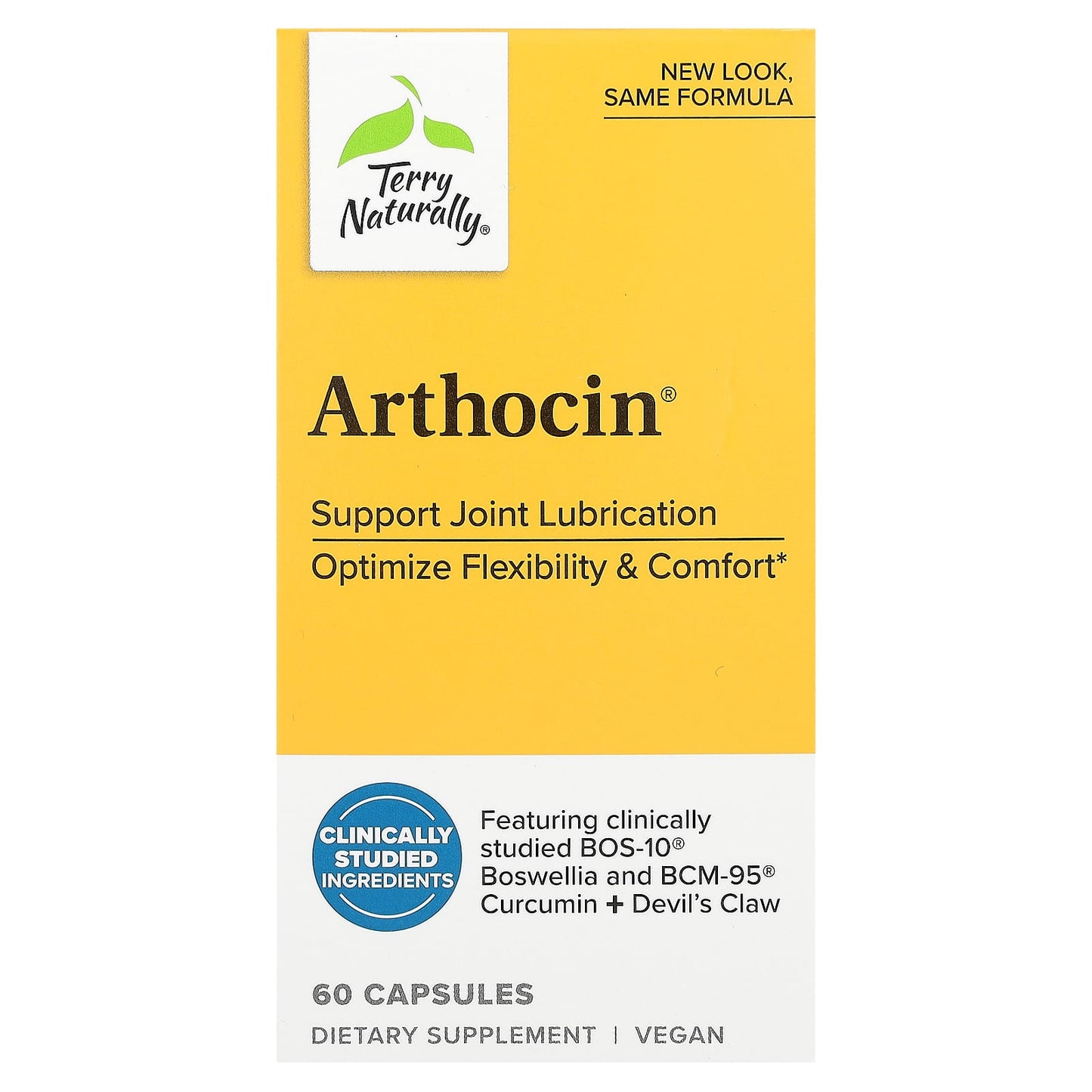 Terry Naturally, Arthocin, 60 Capsules - Image 1