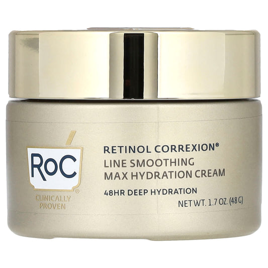 RoC, Retinol Correxion, Line Smoothing Max Hydration Cream, 1.7 oz (48 g) - Image 1