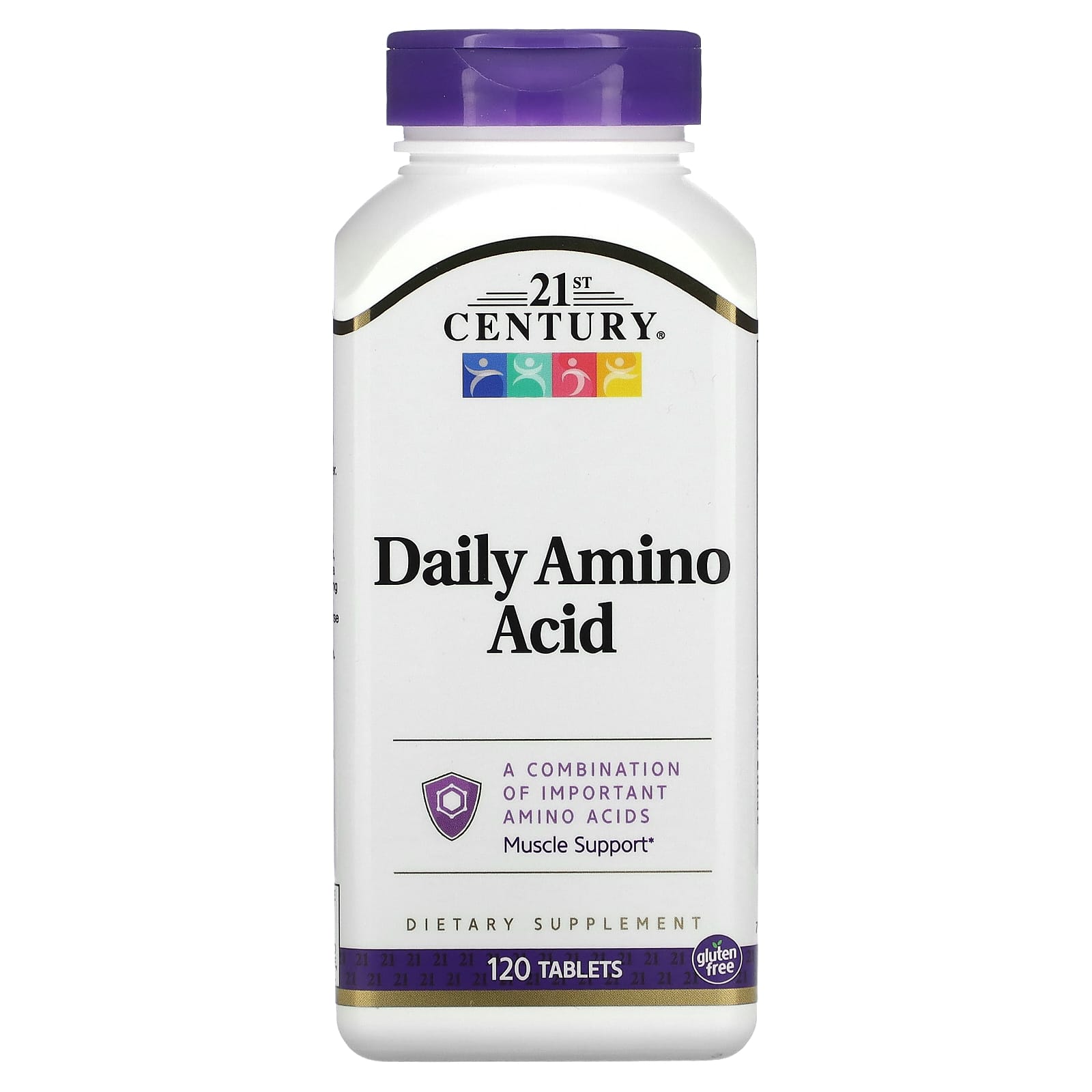 Build Stronger Muscles with 21st Century Daily Amino Acid Tablets - Image 1