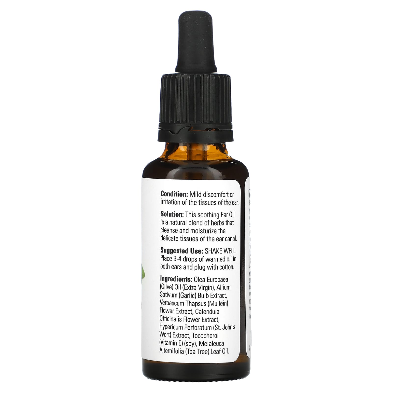 NOW Foods, Ear Oil, 1 fl oz (30 ml) - Image 2