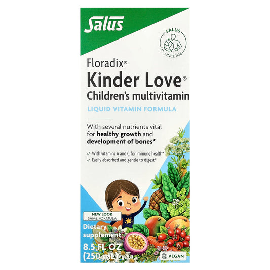 Floradix Kinder Love Children's Multivitamin - 8.5 fl oz (250 ml) - Image 1