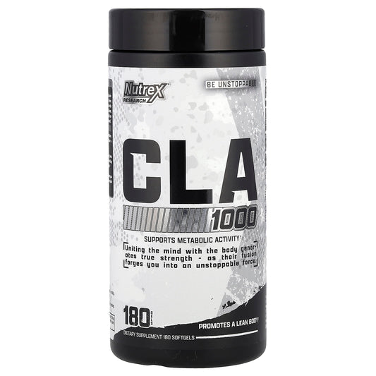 Nutrex Research, CLA 1000, 1,000 mg, 180 Softgels - Image 1