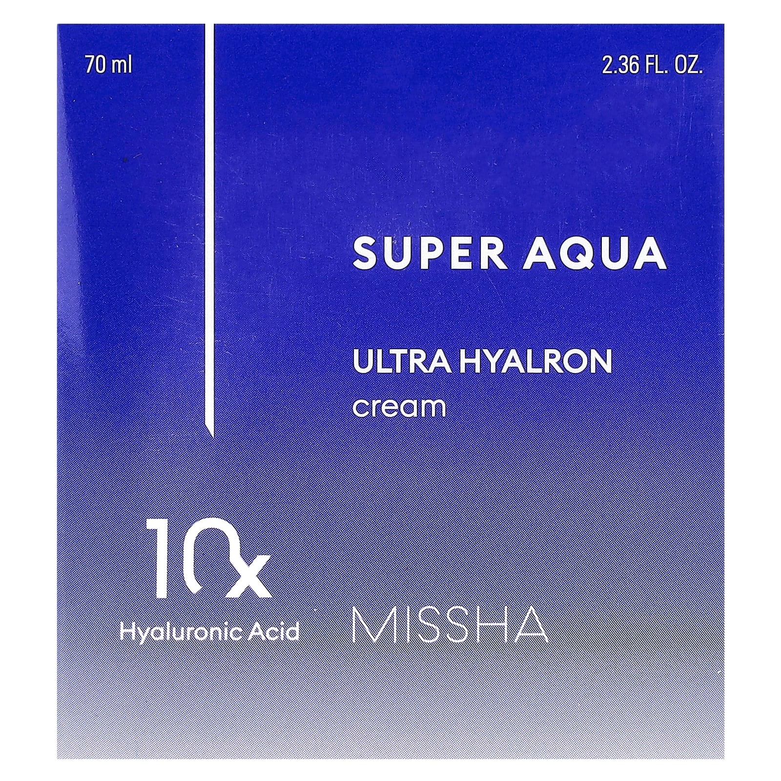 Missha, Super Aqua, Ultra Hyalron Cream, 2.36 fl oz (70 ml) - Image 2