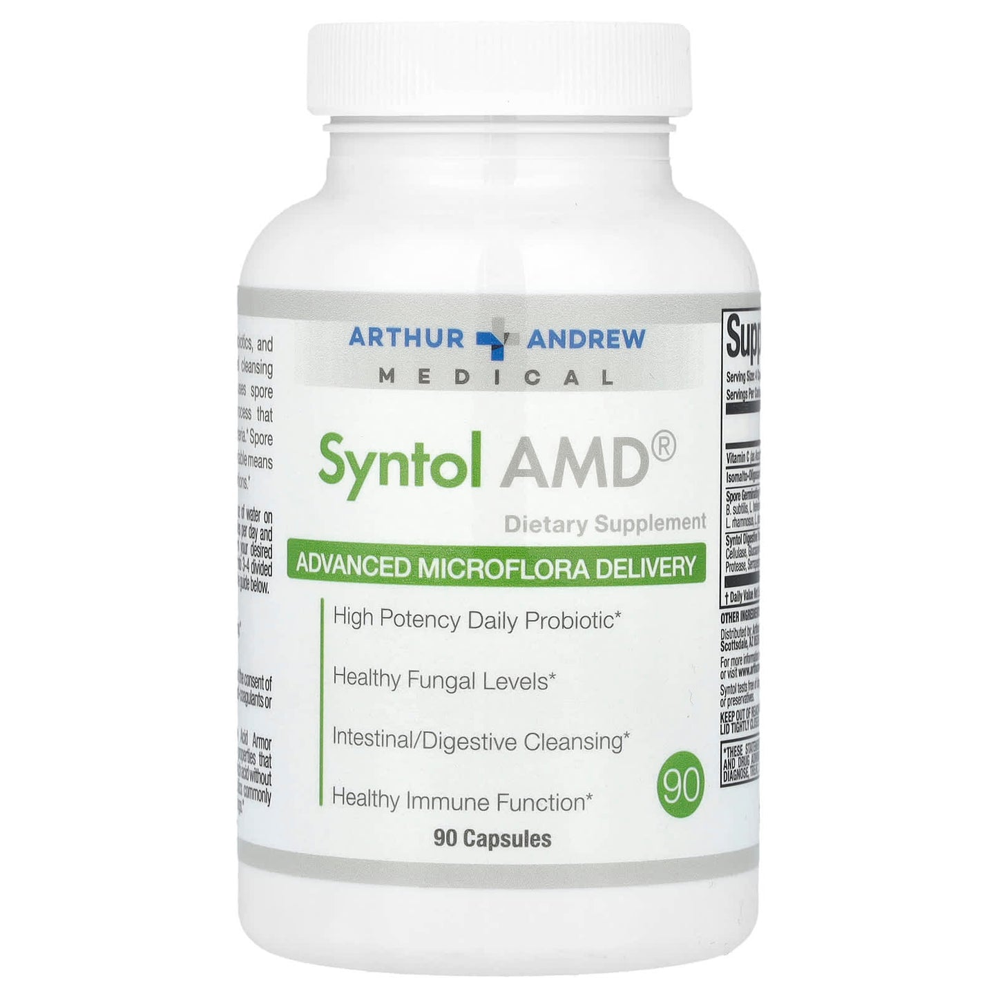 Syntol AMD Advanced Microflora Delivery Probiotic Capsules - 90 Count - Image 1