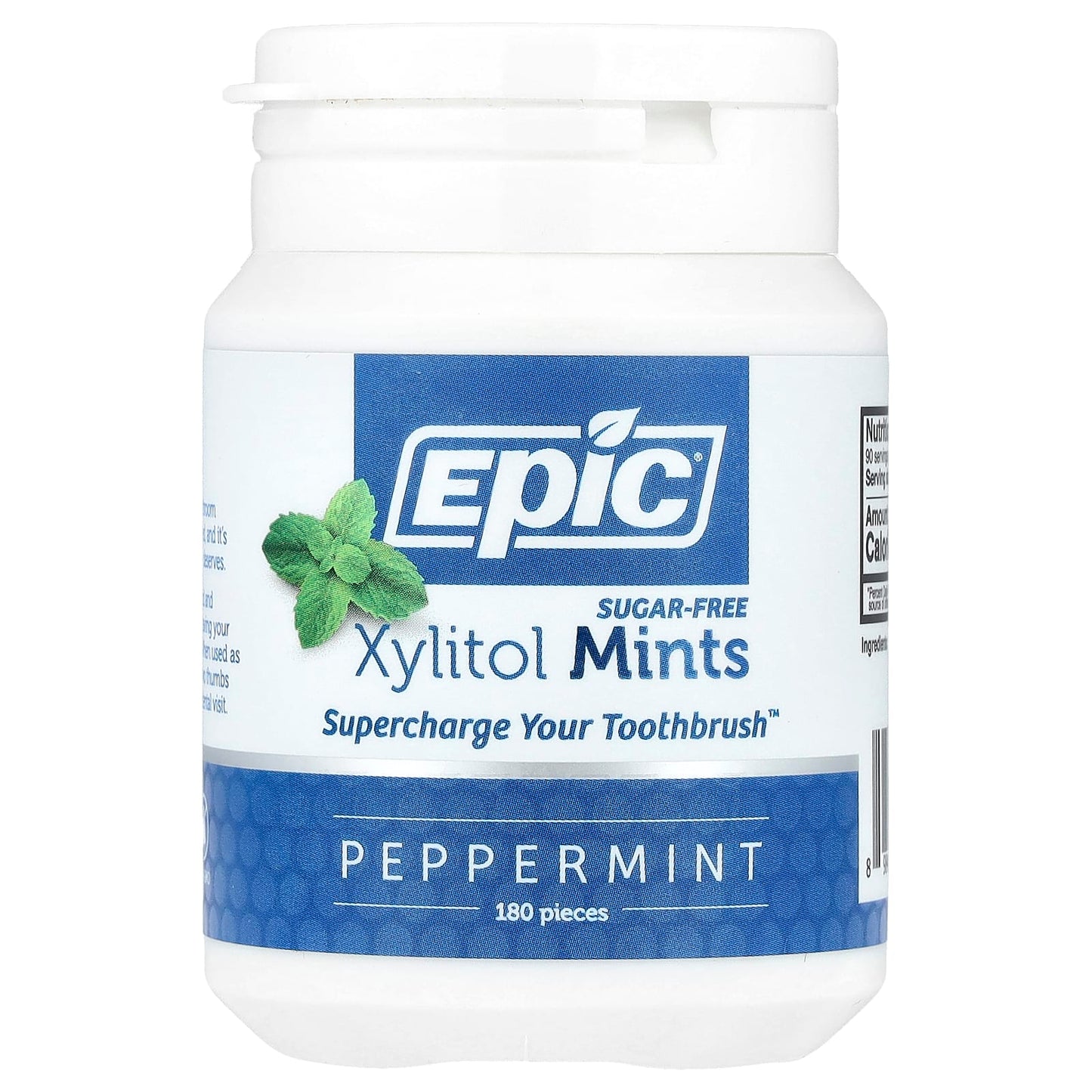 Sugar-Free Peppermint Mints for a Healthier Smile - 180 Pieces - Image 1