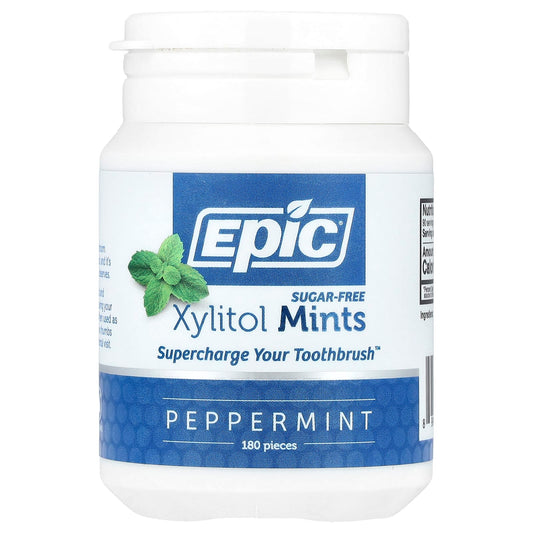 Sugar-Free Peppermint Mints for a Healthier Smile - 180 Pieces - Image 1