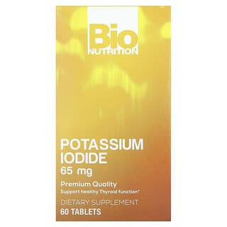 Support Healthy Thyroid Function with Bio Nutrition Potassium Iodide