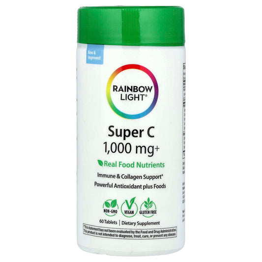 Rainbow Light, Super C, 60 Tablets - Image 1