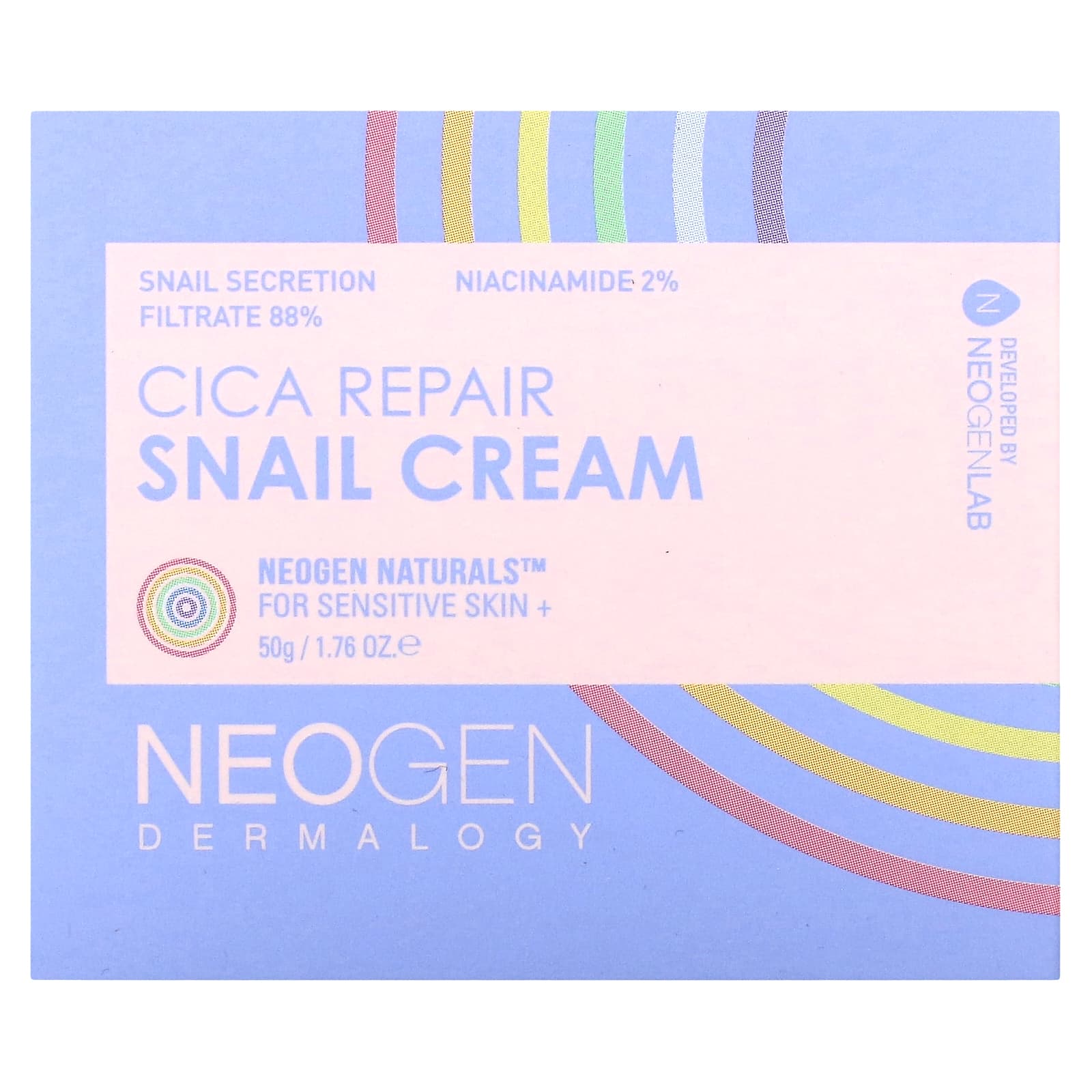 Neogen, CICA Repair Snail Cream, 1.76 oz (50 g) - Image 2