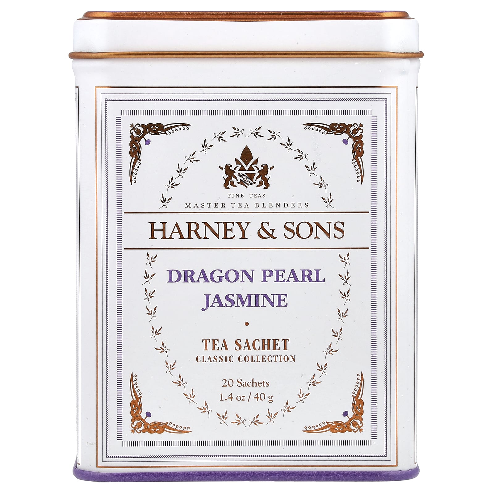 Harney & Sons' Exotic Dragon Pearl Jasmine Tea - 20 Sachets - Image 1
