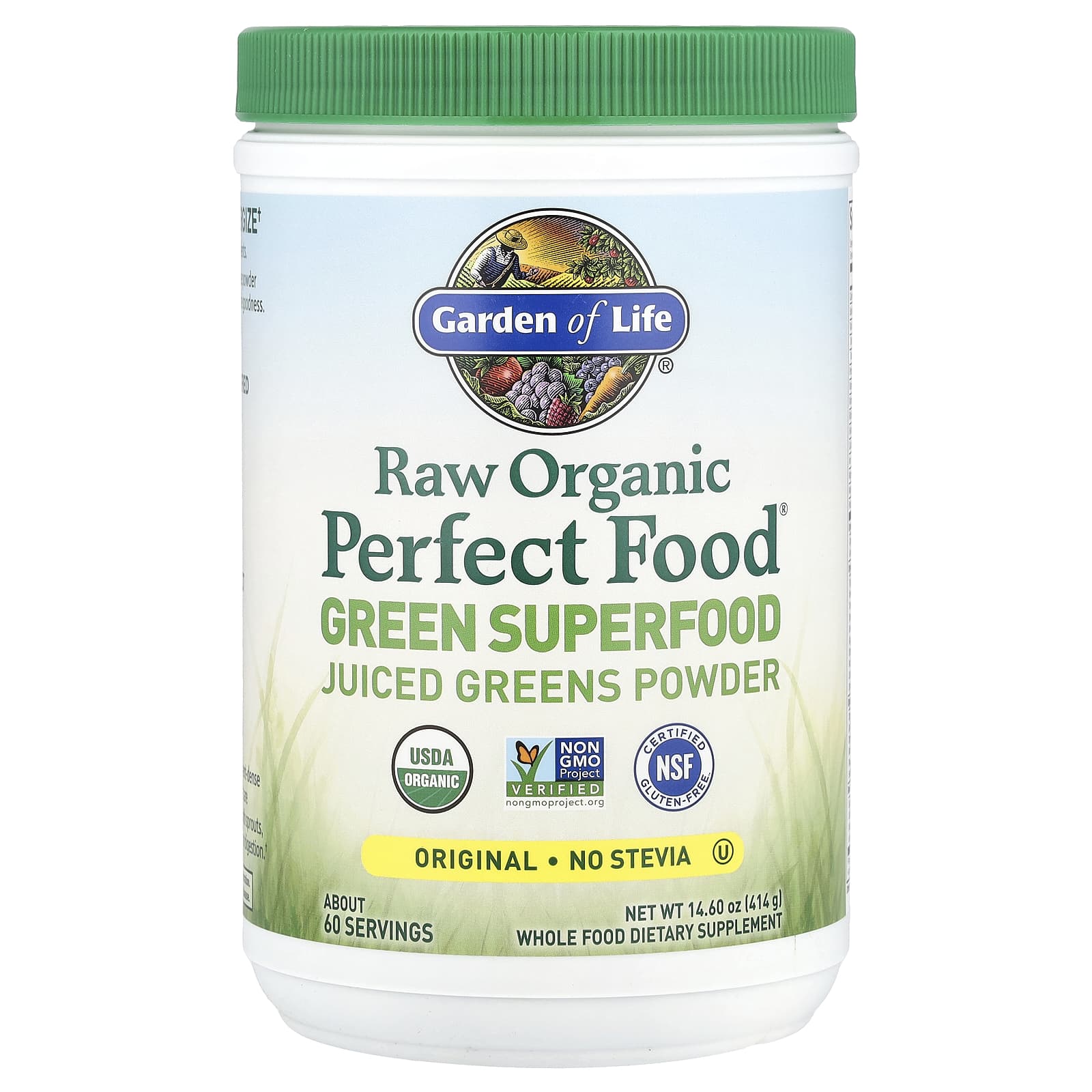 Raw Organic Perfect Food Green Superfood Powder by Garden of Life - Image 1