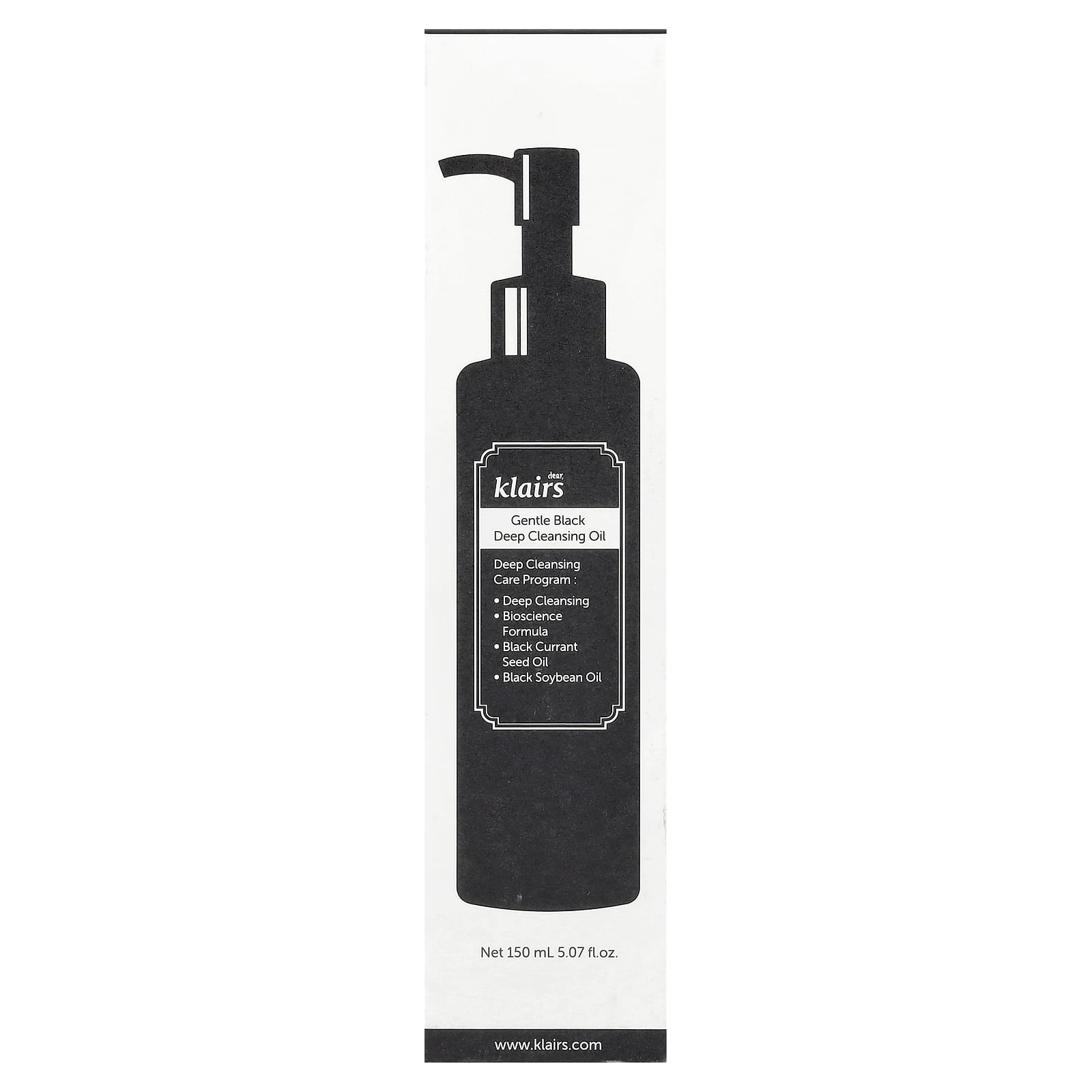 Deep Cleansing Oil for Sensitive Skin by Dear, Klairs 5.07 fl oz - Image 2