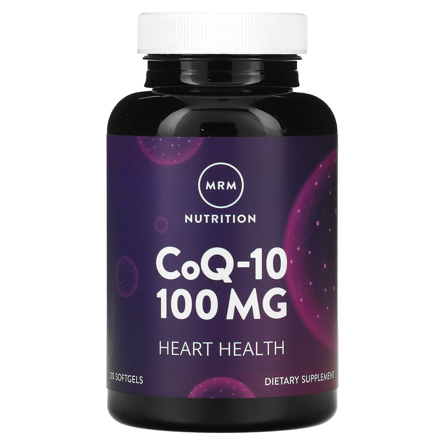 MRM Nutrition, CoQ-10, 100 mg, 120 Softgels - Image 1