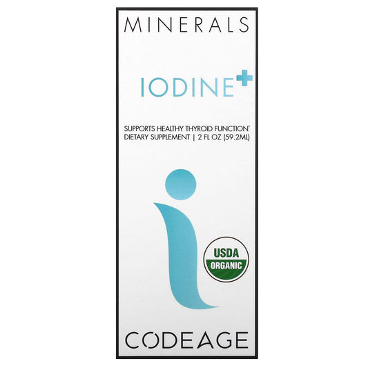 CodeAge Iodine+ - Natural Thyroid Support, 1,200 Servings - Image 1