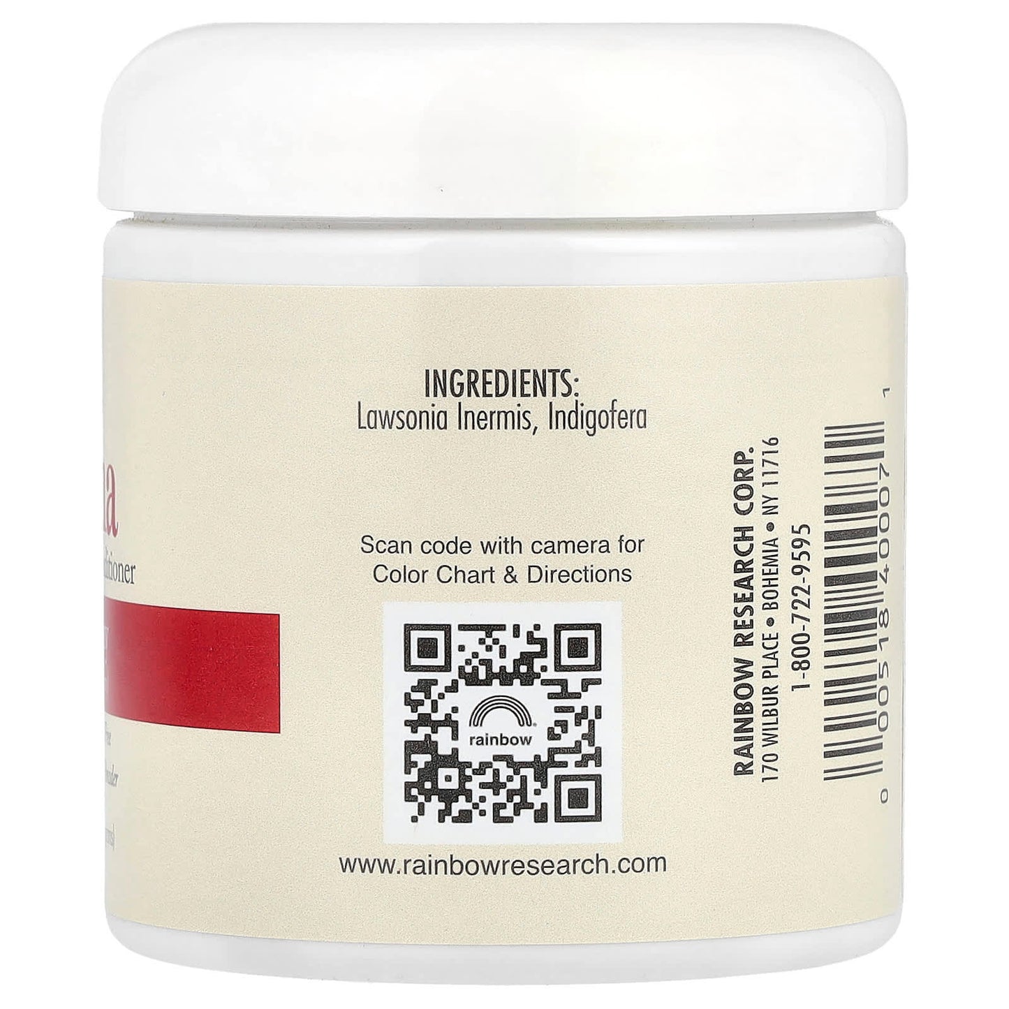 Rainbow Research, Henna, Hair Color & Conditioner, Mahogany (Medium Auburn), 4 oz (113 g) - Image 2