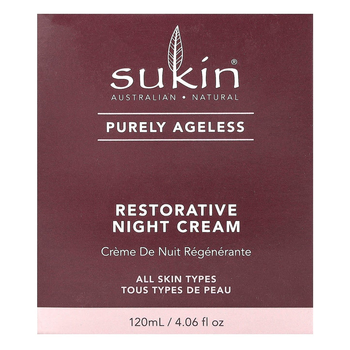 Sukin, Purely Ageless, Restorative Night Cream, 4.06 fl oz (120 ml) - Image 2