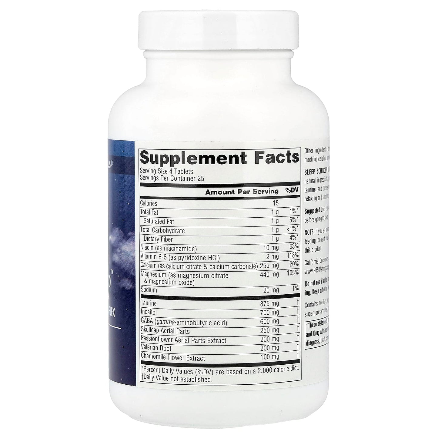 Source Naturals, Sleep Science®, NutraSleep™, 100 Tablets - Image 2