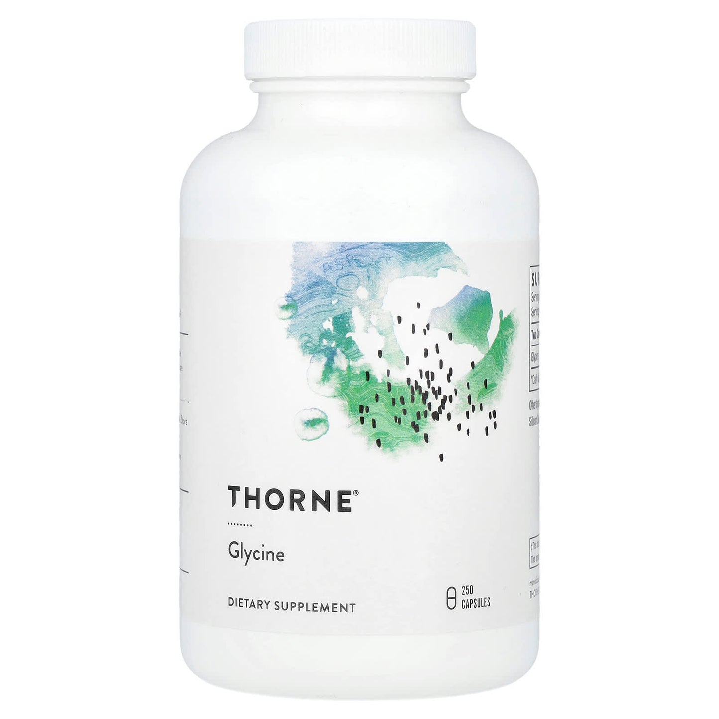 Thorne, Glycine, 250 Capsules (1,000 mg per Capsule) - Image 1