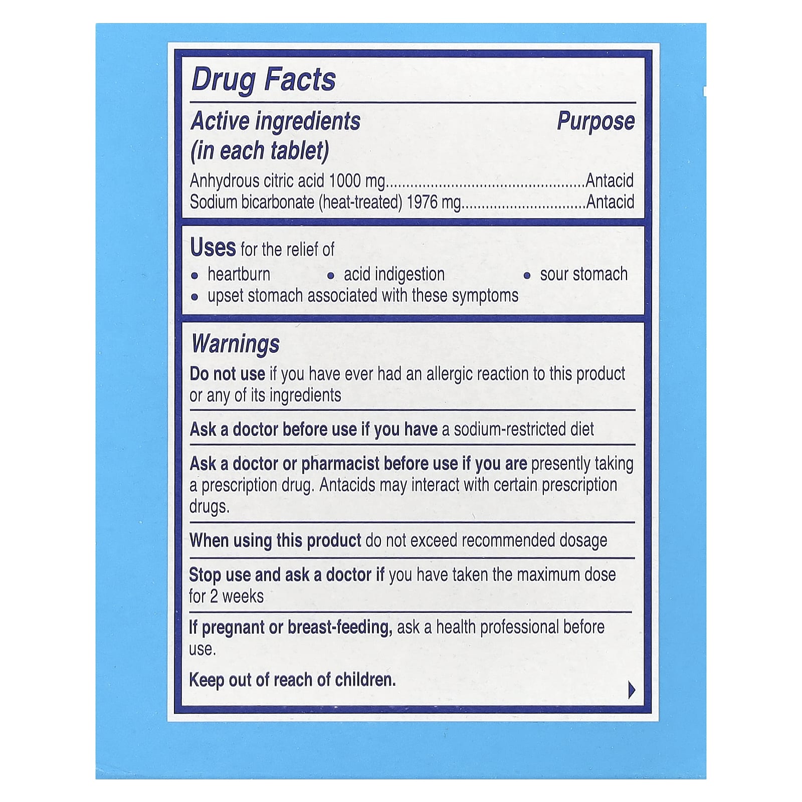 Alka-Seltzer Extra Strength Heartburn Relief Tablets - Image 2