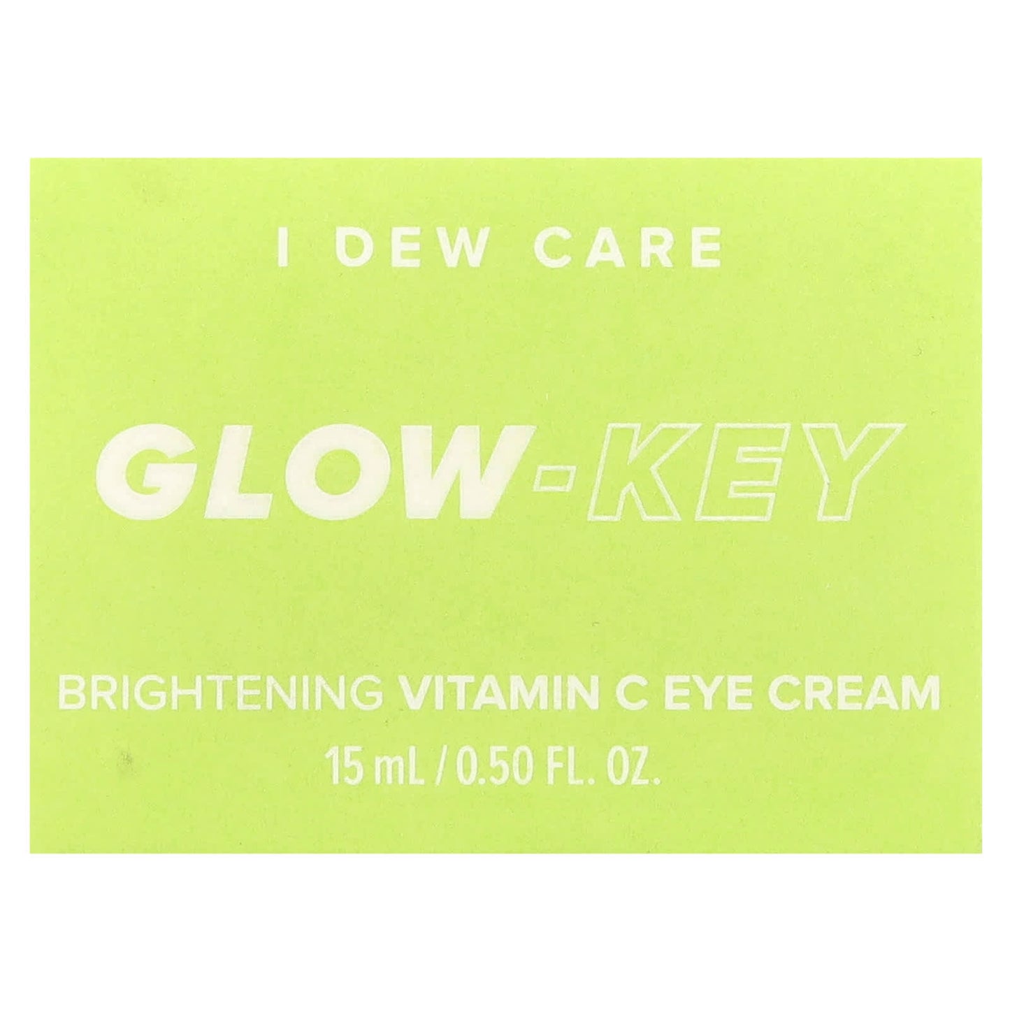 Brighten Your Eyes with I Dew Care Glow-Key Vitamin C Eye Cream - Image 2