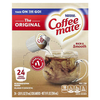 Rich & Smooth Coffee Mate Original Coffee Creamer, 24 Count, 3/8 fl oz Each