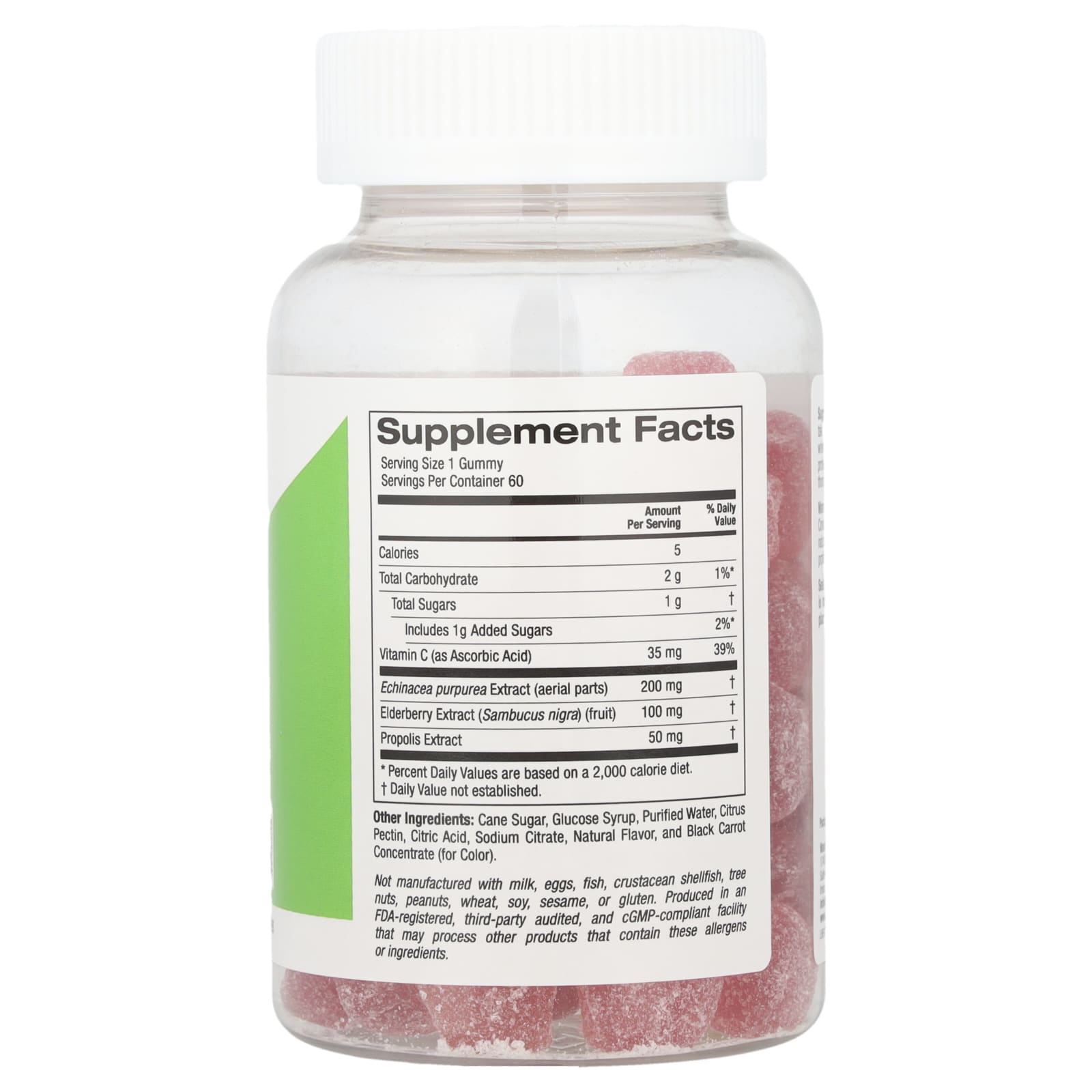 California Gold Nutrition Kids Propolis & Echinacea Gummies, Gluten-Free - Image 2