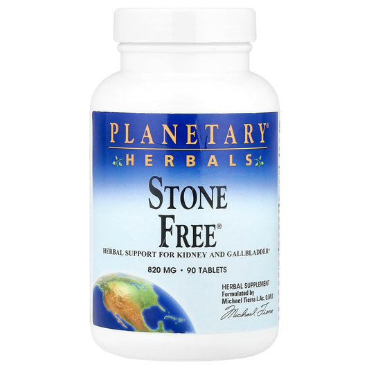 Planetary Herbals, Stone Free®, 90 Tablets - Image 1