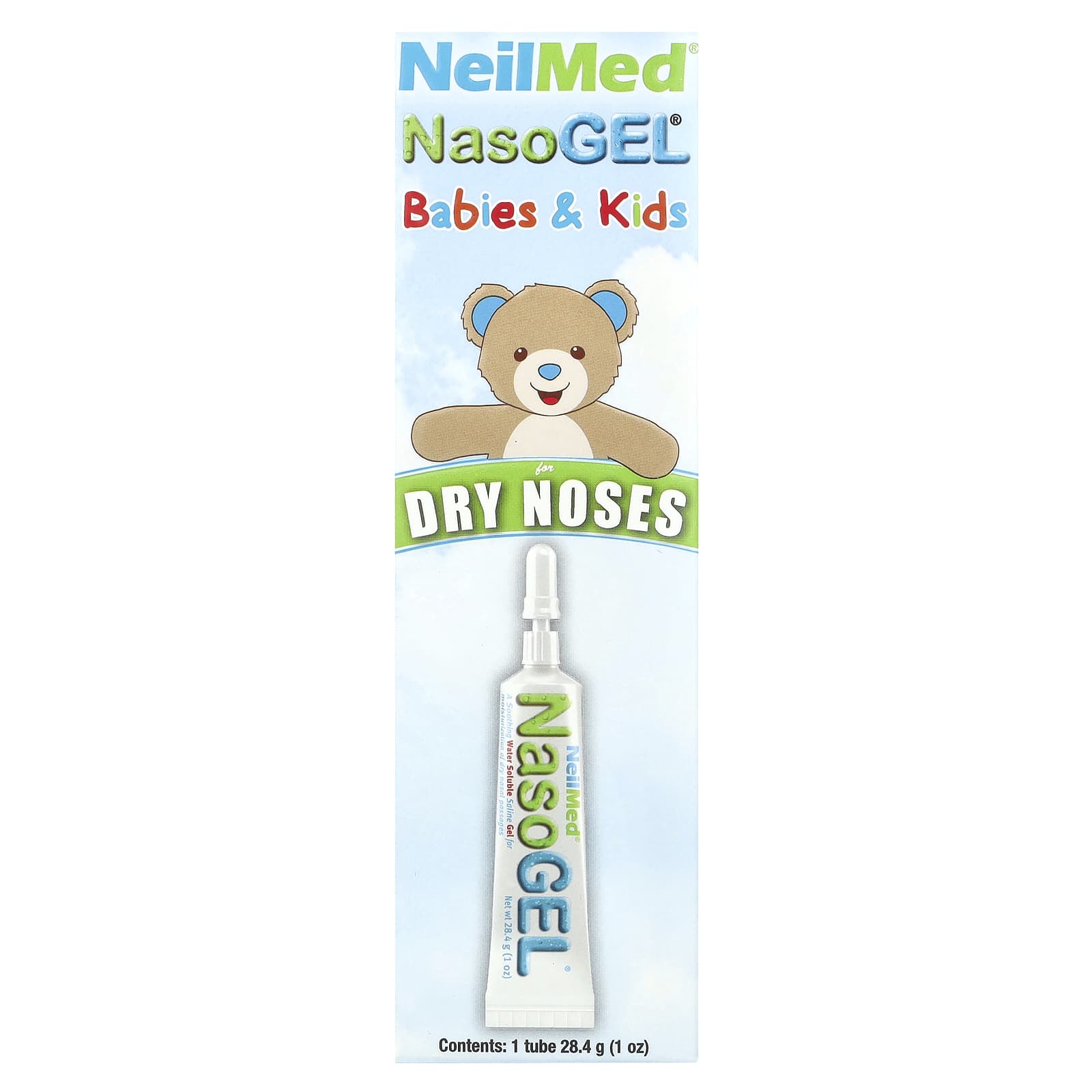 NeilMed, Babies & Kids, NasoGel®, For Dry Noses, 1 oz (28.4 g) - Image 1