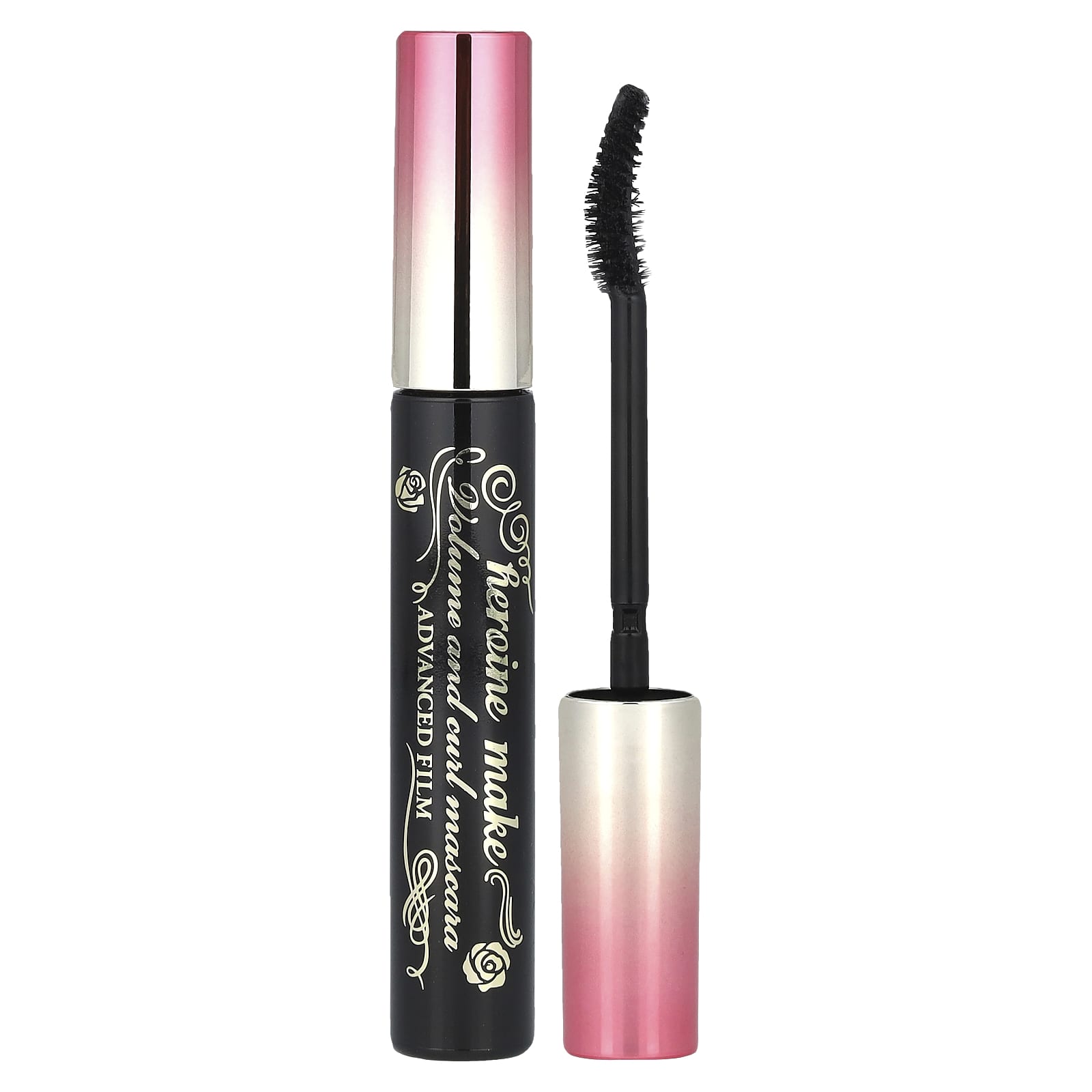 KissMe, Heroine Make, Volume & Curl Mascara Advanced Film, #01 Jet Black, 0.21 oz (6 g) - Image 1