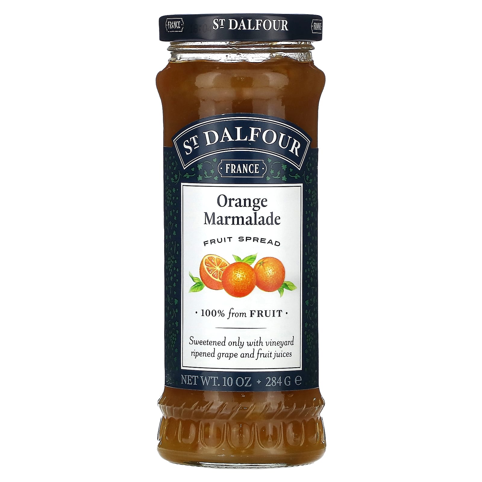 St. Dalfour, Orange Marmalade Fruit Spread, 10 oz (284 g) - Image 1