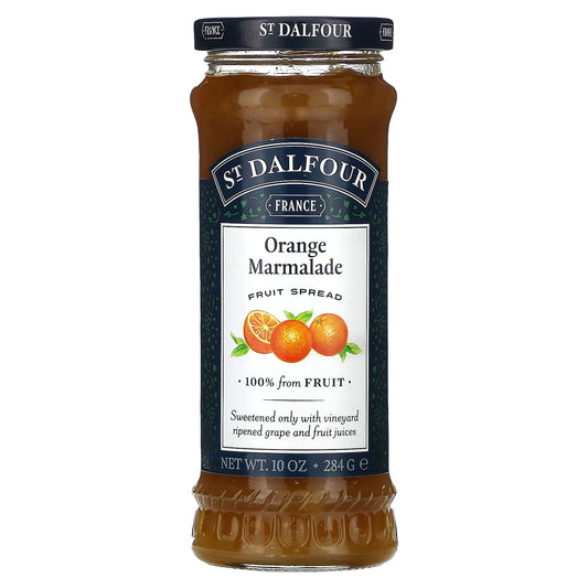 St. Dalfour, Orange Marmalade Fruit Spread, 10 oz (284 g) - Image 1
