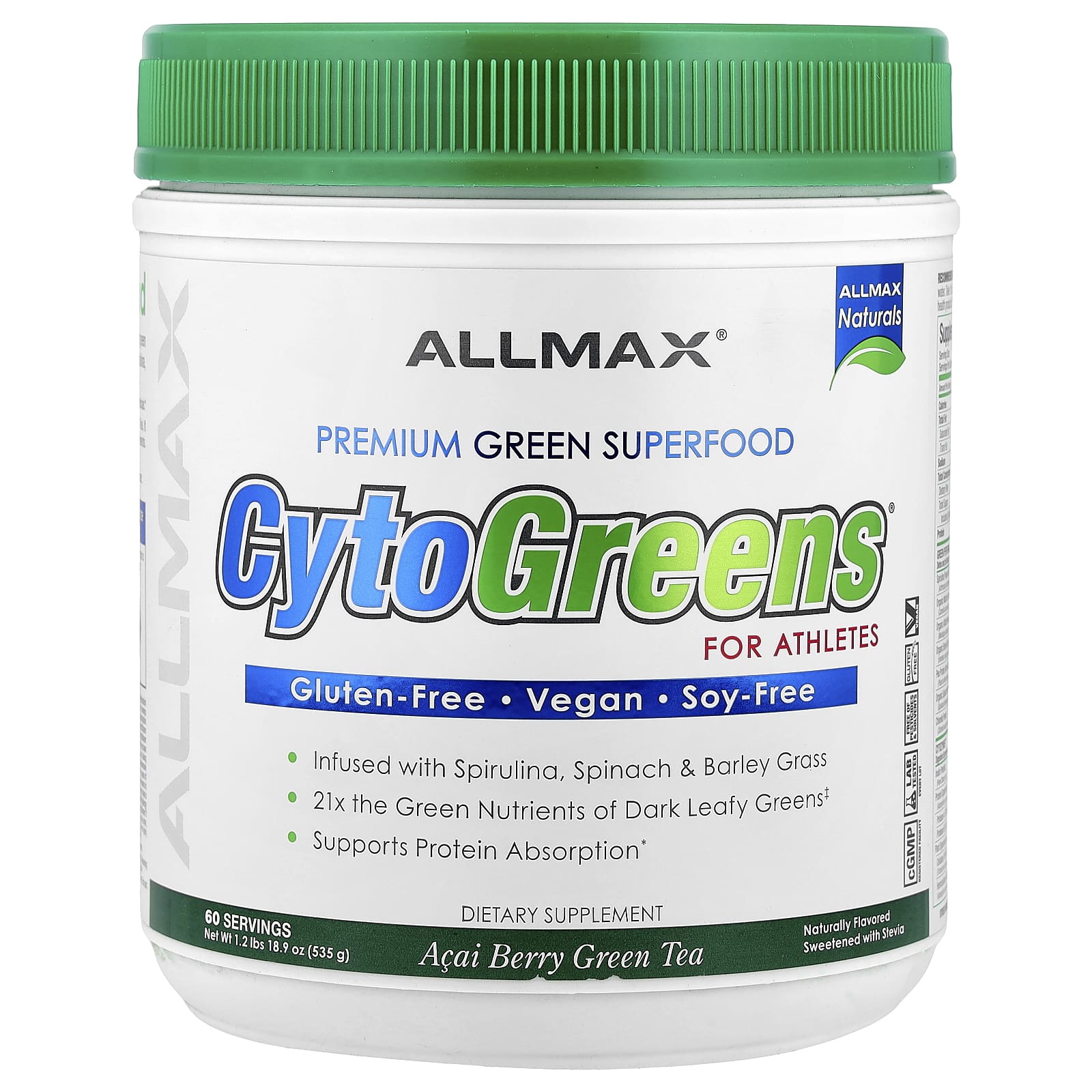 ALLMAX CytoGreens: Premium Green Superfood for Athletes - Image 1