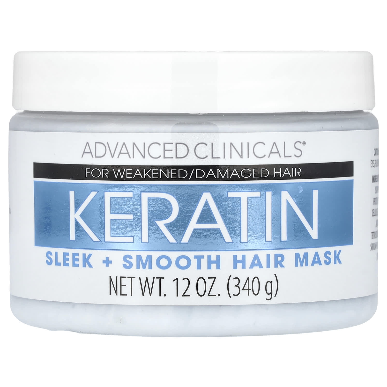 Keratin Hair Mask for Weak Hair - Strengthens & Smoothes - Image 1
