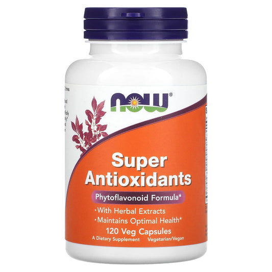 NOW Foods, Super Antioxidants, 120 Veg Capsules - Image 1