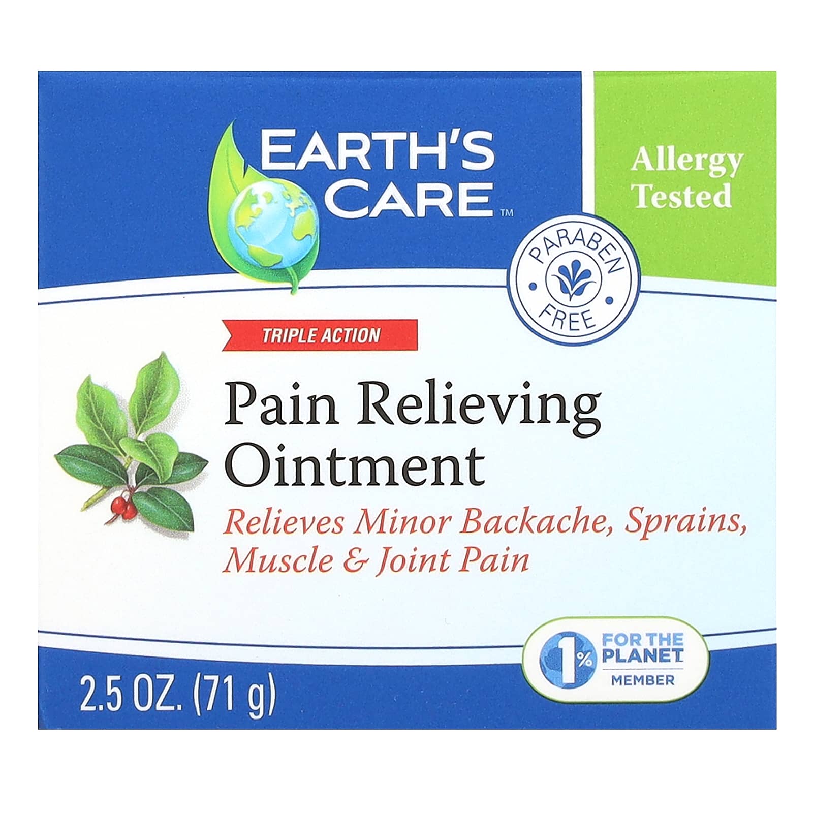 Pain Relieving Ointment for Sore Muscles & Joints - Earth's Care - Image 2