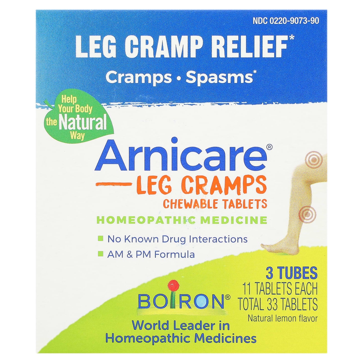 Boiron Arnicare Leg Cramp Relief - Natural Relief for Day and Night Cramps - Image 1