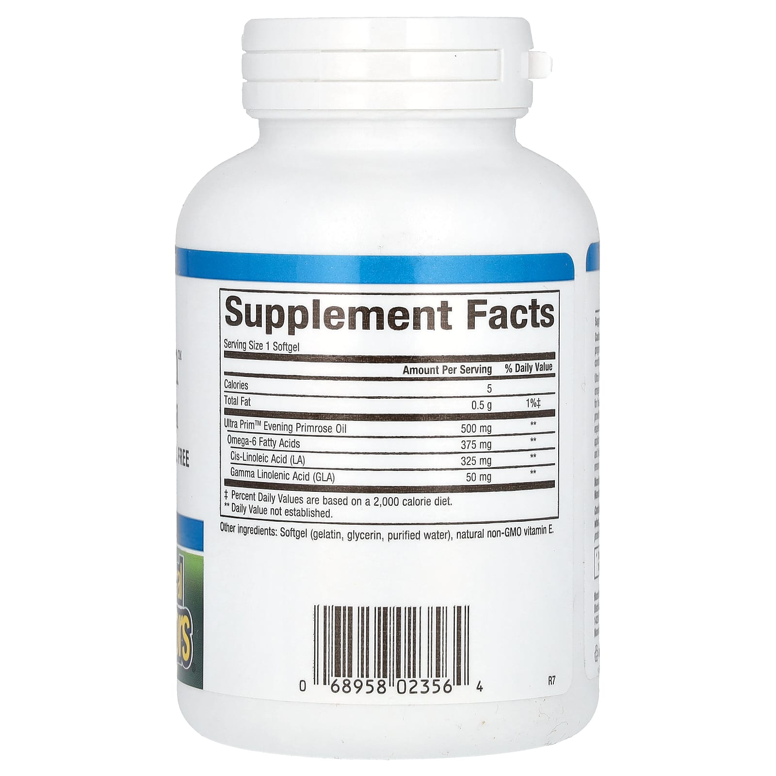 Natural Factors, OmegaFactors, Ultra Prim, Evening Primrose Oil, 500 mg, 180 Softgels - Image 2